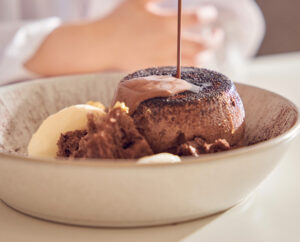 Chocolate soufflé